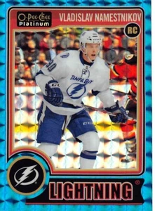 2014-15 O-Pee-Chee Platinum Blue Cubes #196 Vladislav Namestnikov/65 - Imagen 1 de 2