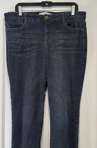 City Blues Women's Eco Friendly Denim Dark Wash Jeans Size 14/32 Comfortable - Picture 1 of 11
