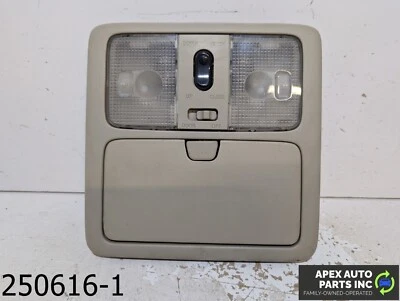 Conjunto de luces domo consola superior interior delantera Infiniti G35 2007-2009 fabricante de equipos originales Foto 1 de 4