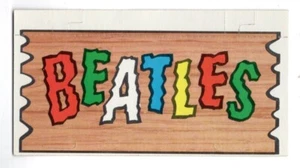 The Beatles Topps 1964 Plaks Card # 25 "Beatles" Gem Mint Condition - Picture 1 of 2