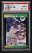 1989 Donruss Baseball's Best Box Set Ken Griffey Jr PSA 10 GEM MT Rookie RC HOF