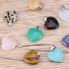 Holibanna Heart Necklace with Natural Stone Pendants (10pcs)