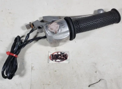 HONDA XL (XL 100 S) OEM Manillar completo control motor interruptor apagado conjunto de acelerador Foto 1 de 4