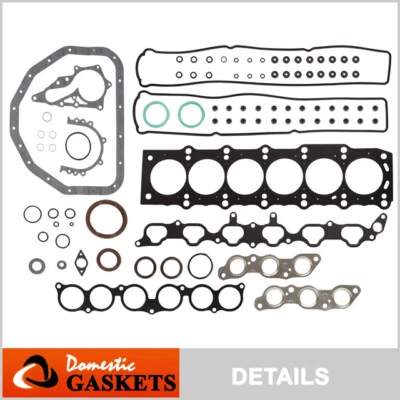 Fits 92-98 Toyota Supra Lexus GS300 SC300 3.0L L6 Full Gasket Set 2JZGE - Image 1 of 4