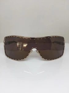 New Valentino Shield Sunglasses Valentino 5435 Sunglasses w/ Swarovski Crystals - Picture 1 of 12