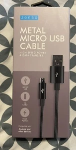 Metal Type-C USB Cable high-speed power and data transfer to smartphones/tablets - Picture 1 of 3