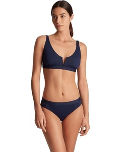 Top para mujer Lauren Ralph Lauren Beach Club sólido con alambre en V sobre el hombro talla 6 - Imagen 1 de 9