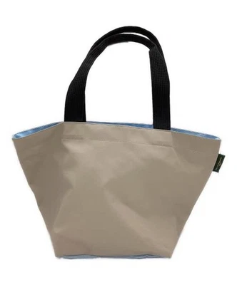 Bolso de hombro Herve Chapelier de nailon en forma de barco L NACRE-BLEUET Foto 1 de 4