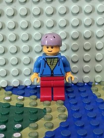 Lego City Minifigures City Bus Passenger Cty0785