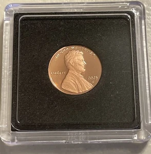 2025 S Lincoln Shield Gem Cent Proof Penny From US Proof Sets In Plastic Case - Picture 1 of 3