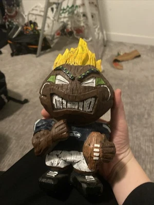 Figura de fútbol americano de madera de los Seattle Seahawks Foto 1 de 4