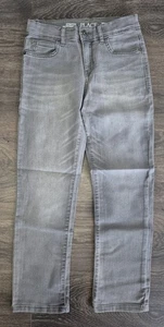 Boys Children's Place Grey Stretch Straight Jeans In Size 8 - Picture 1 of 3