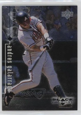 1999 Upper Deck Black Diamond Andres Galarraga #7 - Image 1 of 2