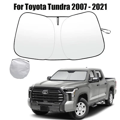 Cubierta de parabrisas delantero auto parabrisas para Toyota Tundra 2007-2021 Foto 1 de 4