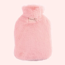 Hot Water Bottle with Plush Cover Hot Water Bag Classic Rubber Bottle