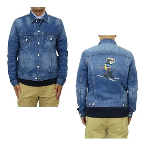Polo Ralph Lauren Preppy Bear Polo Bear Denim Jean Chaqueta Abrigo - Imagen 1 de 8