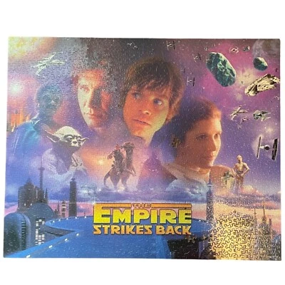 Rompecabezas Empire Strikes Back Springbok Star Wars 1500 1997 EE. UU. ¡Faltan 2 piezas! Foto 1 de 4