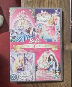 Barbie Princess Collection 4 Film DVD Boxset - Picture 1 of 1