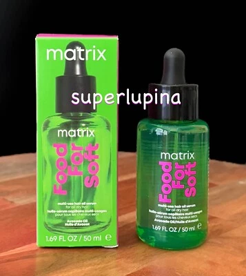 Matrix Food 软多用途护发油精华素 全新 1.69 液量盎司 — 第 1/4 张图片