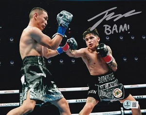 JESSE BAM RODRIGUEZ SIGNED AUTO'D 8X10 PHOTO WBC WBO IBF BOXING CHAMPION B - Picture 1 of 1
