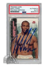 Mike Tyson 2010 Sport Kings Ringside Round One Autograph Boxing Card #54 PSA/DNA