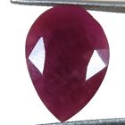 (12X17x05 Mm) 12.40 Cts. Natural Red Ruby Precious Cut Pear Shape Loose Gemstone