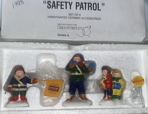 Dept 56 The Original Snow Village Accessori Ritirati "Safety Patrol" #5449-6 - Foto 1 di 5
