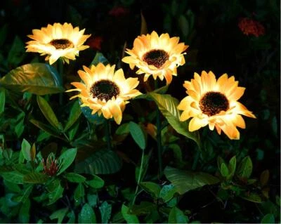 Solar Light Garden Led Landscape Flowers Waterproof Lawn - Image 1 of 4