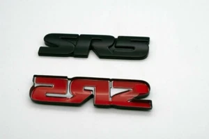 X2 TOYOTA 4RUNNER, TUNDRA, TACOMA SR5 BLACK EMBLEM OVERLAY ORIGINAL OEM PARTS - Bild 1 von 3