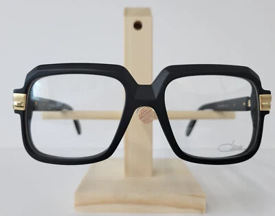 Cazal 607 Anteojos Color Negro Mate Dorado 011 Auténticas Nuevas Foto 1 de 4