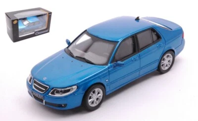 MODELLINO AUTO STATICO CARARAMA SAAB 9.5 AERO BLU MODELLISMO SCALA 1:43 - Immagine 1 di 4
