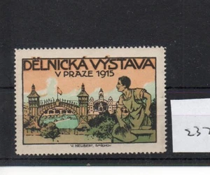 Sello de Cenicienta/Póster (WB237) - Delnicka Vystava V Praze - 1915 - Imagen 1 de 1