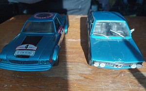 Polistil BMW 525 and Mercedes 450 SLC Vintage Diecast Vehicle Collectable Toy - Picture 1 of 8