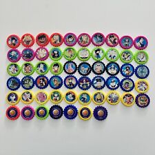 Lot 57 azos Pogs Caps Dragon Ball Z Chaps Complete Collection vintage SPAIN 