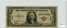 1935A $1 Hawaii Emergency Silver Cert. Star Note in Fine+ Condition *87385148A