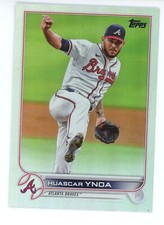 2022 TOPPS UPDATE HUASCAR YNOA RAINBOW FOIL ATLANTA BRAVES #3