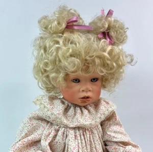 Julie Good-Kruger Lifelike Vinyl Doll Moppet #406 1989 Signed - Picture 1 of 3