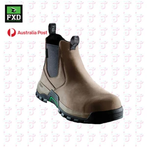 FXD Work Boots WB4 Elastic Sided Work Boots Composite (Stone) - Picture 1 of 2