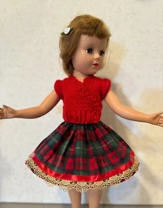 Falda y suéter - Ropa para Mary Hoyer Gigi, Sweet Sue y otras muñecas de 18" - Imagen 1 de 2
