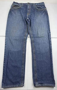 Ariat FR Jeans Blue M3 Loose Basic Stackable Straight Leg Flame Resistant 38x34 - Picture 1 of 12