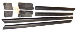 SET LEFT-RIGHT LOWER DOOR MOLDING TRIMS 8PCS.  FITS FOR AUDI 100 C4 1991-1995 - Picture 1 of 7
