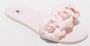 NEW Women's Mallory Jelly Pink Sandals Flexible - Shade & Shore Size 7 - Picture 1 of 4