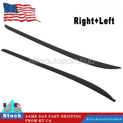 Moldura de pilar del parabrisas del lado del conductor y del pasajero 2 piezas para Ford Focus 2012-2018 Foto 1 de 4