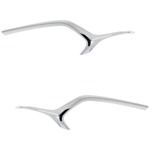 Grille Trims Grill Set of 2 Front Driver & Passenger Side Sedan Left Right Pair - Picture 1 of 12