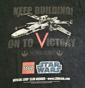 Star Wars Lego Club Promo T Shirt Rebel Alliance X-Wing Fighter Medium  - Picture 1 of 7
