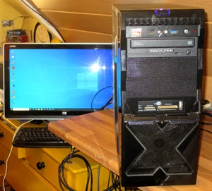COOLTEK AMD FX 4130. 16GB Ram. HD Grafik. HDMI. USB 3.0-Windows 10, Office 2019 - Imagen 1 de 10