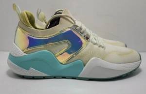 Tenis de punto holográficas para mujer Kenneth Cole Maddox mayormente blancas color talla 9 - Imagen 1 de 12