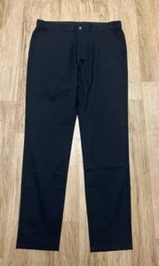 Jack Archer Pants Men’s Space Black Jetsetter Tech Chino Trousers Sz 34x32 - Picture 1 of 5