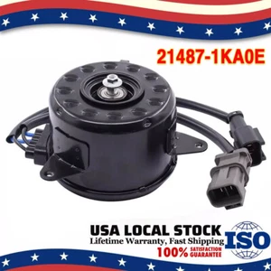 Radiator Fan Cooling Motor for Nissan Versa 2012-2019 Versa Note 2014-2019 Auto - Picture 1 of 21