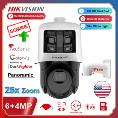 Hikvision DS-2SE4C425MWG-E/26(F0) 6+4MP IP 25x PTZ Camera Colorvu+IR Panoramic